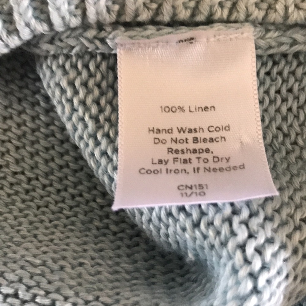 Talbots linen sweater - Picture 3 of 3